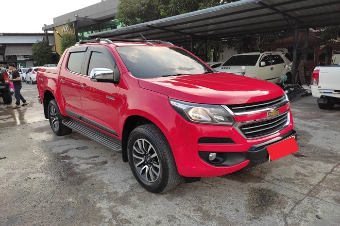CHEVROLET 4WD 2017 2.5 AT DOUBLE CAB RED 7866 full