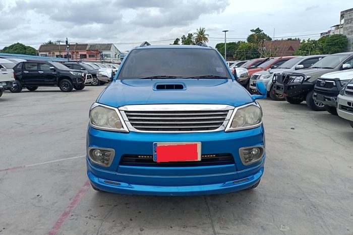 TOYOTA 4WD 2006 3.0V AT FORTUNER BLUE 3172 full