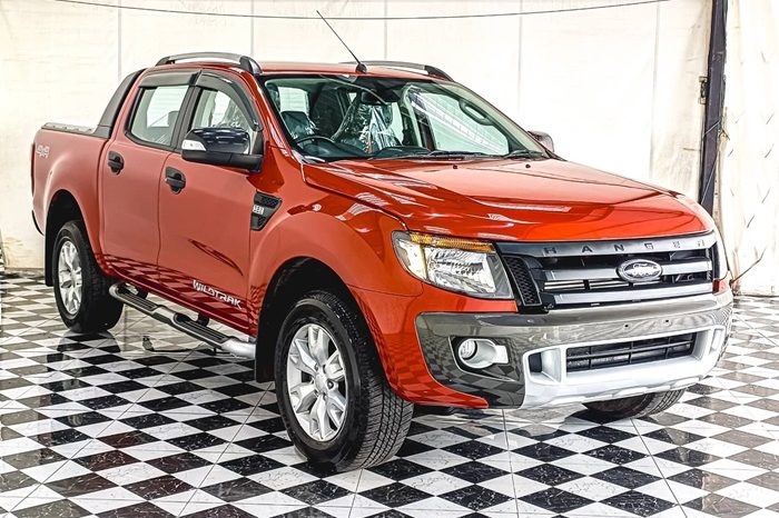 FORD 4WD 2014 3.2 AT DOUBLE CAB ORANGE  5087 full