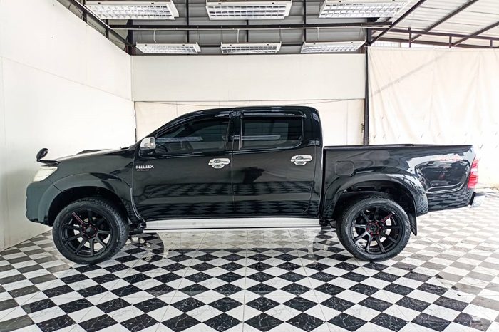 VIGO 4WD 2012 2.5E MT DOUBLE CAB BLACK  8970 full