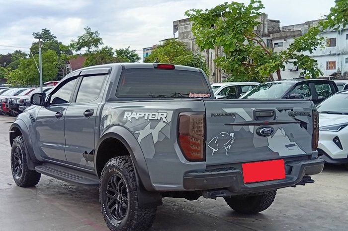 FORD RAPTOR 4WD 2018 2.0 AT DOUBLE CAB GREY  282 full