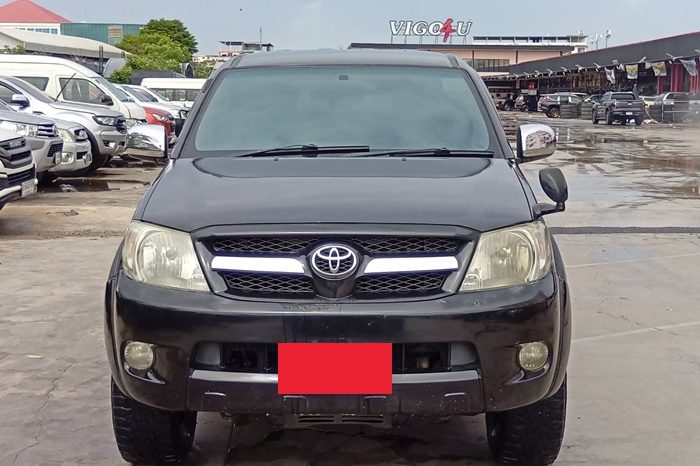 VIGO 4WD 2005 2.7G AT DOUBLE CAB BLACK  5518 full
