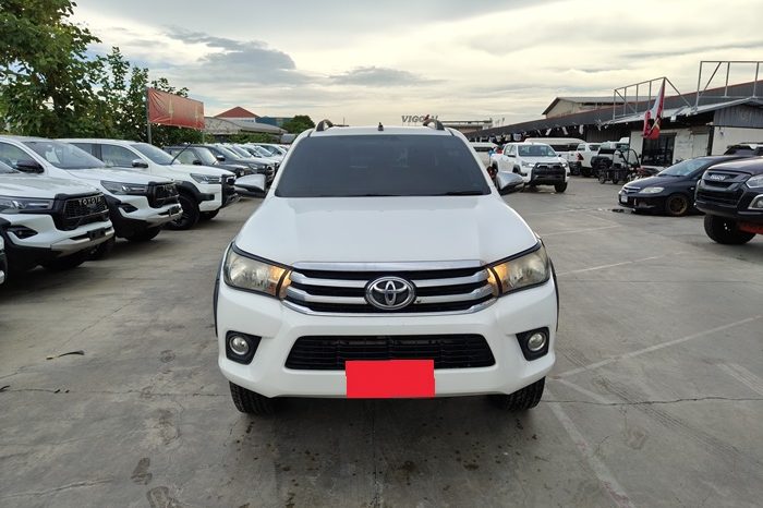 REVO 2WD 2016 2.4E AT DOUBLE CAB WHITE  4197 full