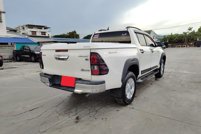 REVO 2WD 2016 2.4E AT DOUBLE CAB WHITE  4197 full