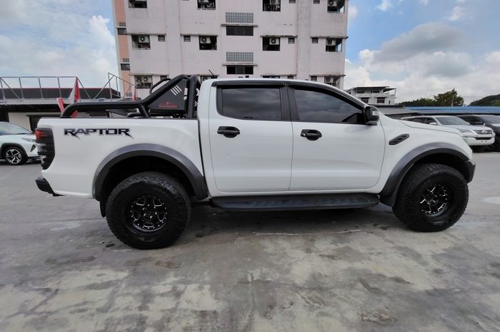 FORD RAPTOR 4WD 2019 2.0 AT DOUBLE CAB WHITE  8464 full