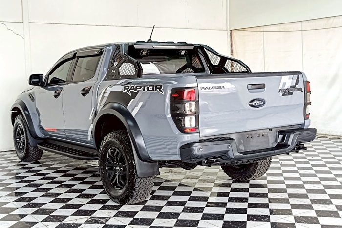 FORD RAPTOR 4WD 2019 2.0 AT DOUBLE CAB GREY  6386 full