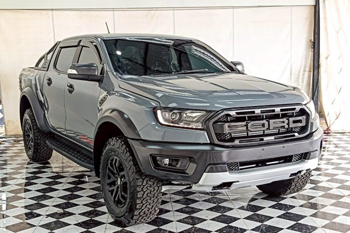 FORD RAPTOR 4WD 2019 2.0 AT DOUBLE CAB GREY  6386 full