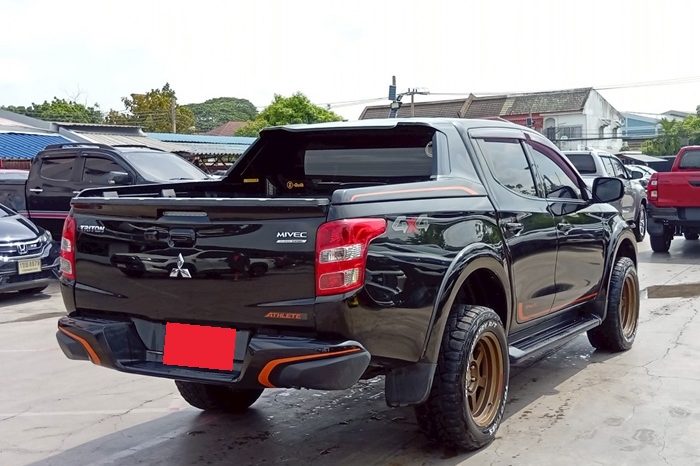 MITSUBISHI 4WD 2018 2.4 AT DOUBLE CAB BLACK  8988 full