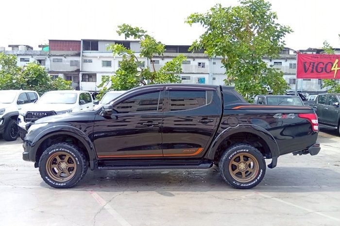 MITSUBISHI 4WD 2018 2.4 AT DOUBLE CAB BLACK  8988 full