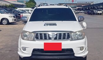 TOYOTA 4WD 2010 3.0V AT FORTUNER WHITE  9296 full