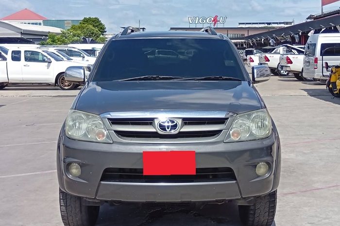 TOYOTA 4WD 2008 2.7V AT FORTUNER DARK GREY  3761 full