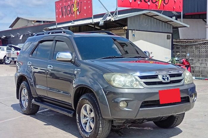 TOYOTA 4WD 2008 2.7V AT FORTUNER DARK GREY  3761 full