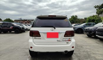 TOYOTA 4WD 2007 2.7V AT FORTUNER WHITE  4790 full