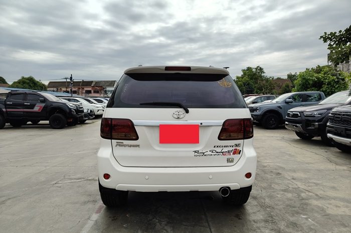 TOYOTA 4WD 2007 2.7V AT FORTUNER WHITE  4790 full