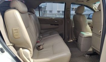 TOYOTA 4WD 2005 2.7V AT FORTUNER WHITE  6119 full