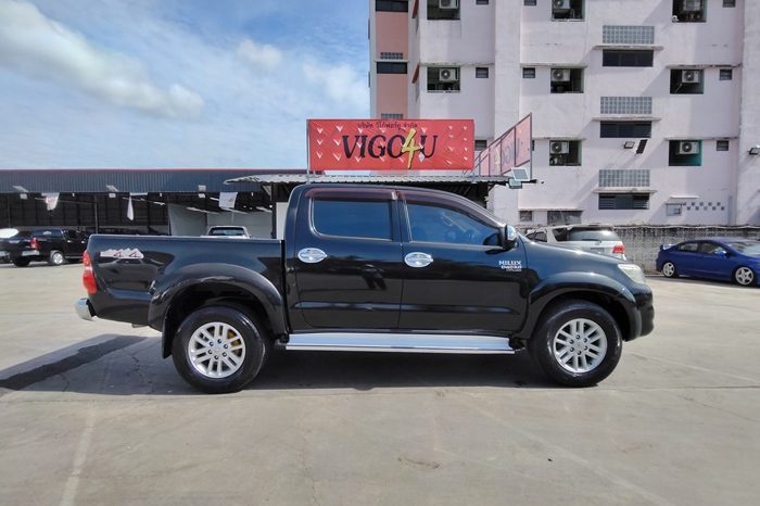 VIGO 4WD 2012 3.0G AT DOUBLE CAB BLACK  4886 full