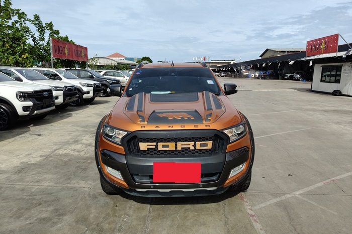 FORD 4WD 2018 3.2 AT DOUBLE CAB ORANGE  483 full