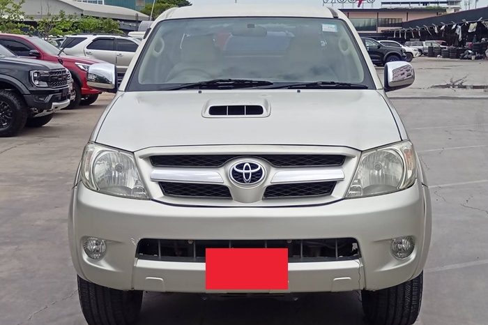 VIGO 4WD 2008 3.0G AT DOUBLE CAB SILVER  6411 full
