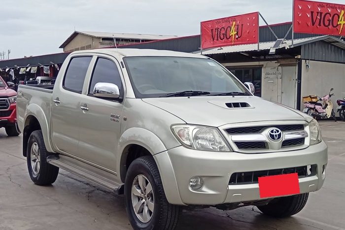 VIGO 4WD 2008 3.0G AT DOUBLE CAB SILVER  6411 full