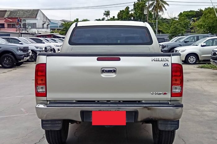 VIGO 4WD 2008 3.0G AT DOUBLE CAB SILVER  6411 full