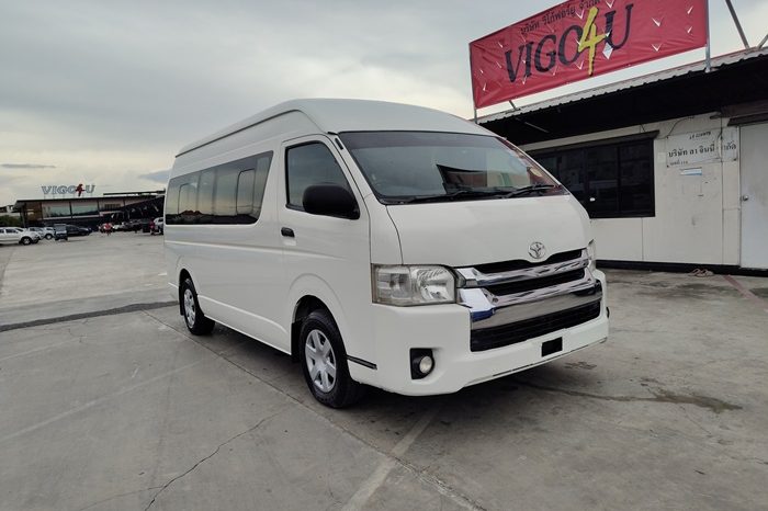 TOYOTA 2WD 2015 3.0 MT COMMUTER WHITE  7092 full