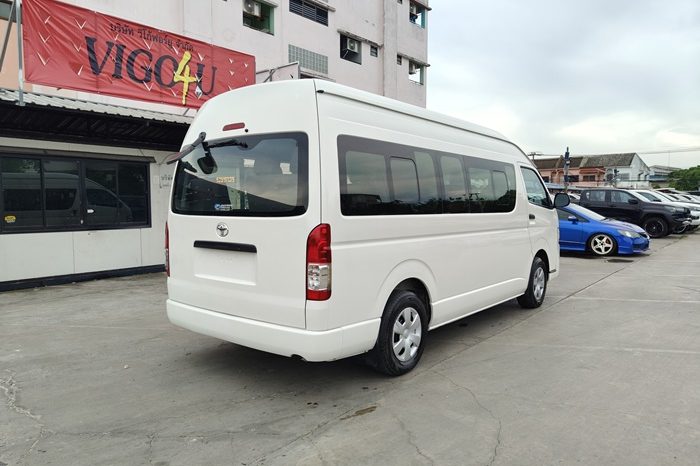 TOYOTA 2WD 2015 3.0 MT COMMUTER WHITE  7092 full