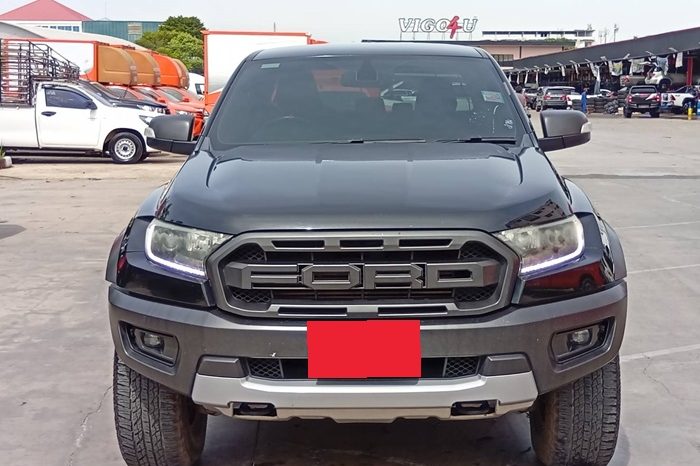 FORD RAPTOR 4WD 2018 2.0 AT DOUBLE CAB BLACK  7706 full