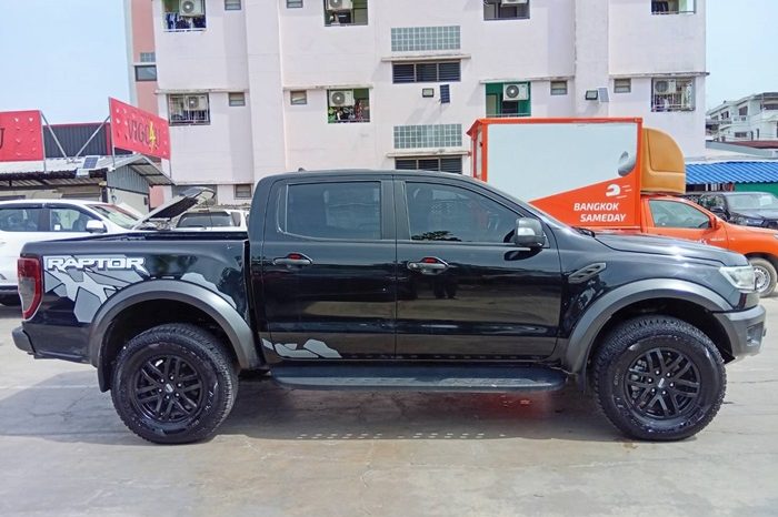 FORD RAPTOR 4WD 2018 2.0 AT DOUBLE CAB BLACK  7706 full