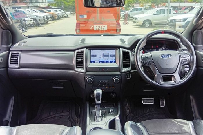 FORD RAPTOR 4WD 2018 2.0 AT DOUBLE CAB BLACK  7706 full