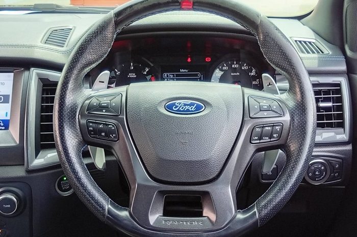 FORD RAPTOR 4WD 2018 2.0 AT DOUBLE CAB BLACK  7706 full