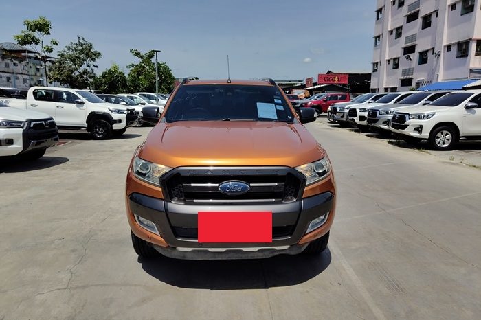 FORD 4WD 2018 3.2 AT DOUBLE CAB ORANGE  7411 full