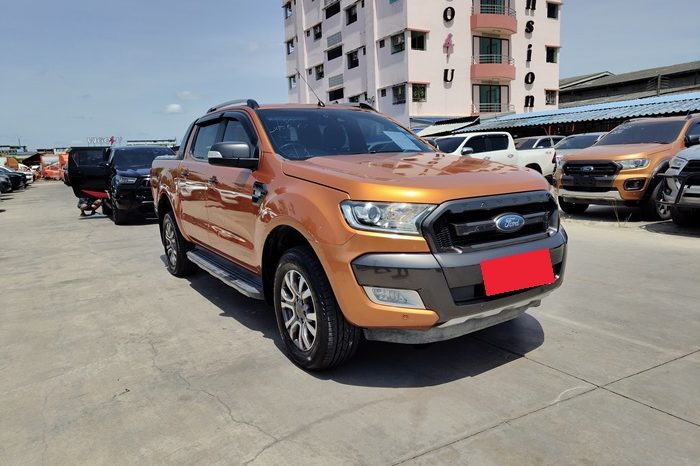 FORD 4WD 2018 3.2 AT DOUBLE CAB ORANGE  7411 full