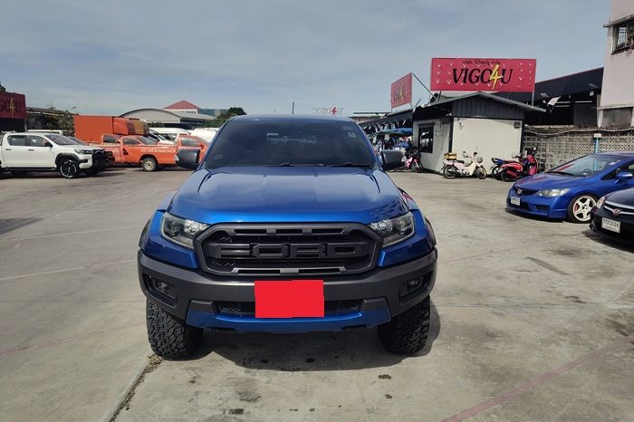 FORD RAPTOR 4WD 2018 2.0 AT DOUBLE CAB BLUE  7426 full