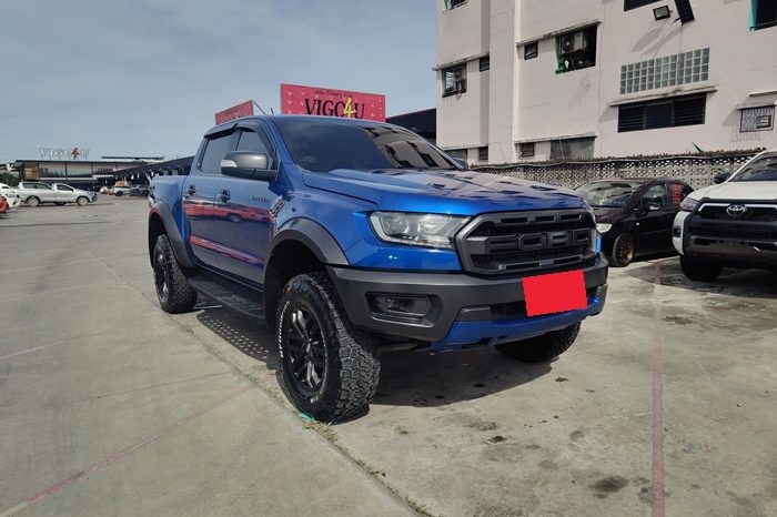 FORD RAPTOR 4WD 2018 2.0 AT DOUBLE CAB BLUE  7426 full