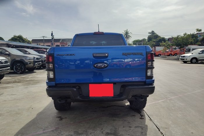 FORD RAPTOR 4WD 2018 2.0 AT DOUBLE CAB BLUE  7426 full