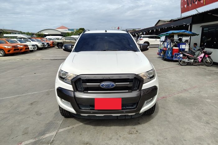 FORD 4WD 2018 3.2 AT DOUBLE CAB WHITE  7452 full