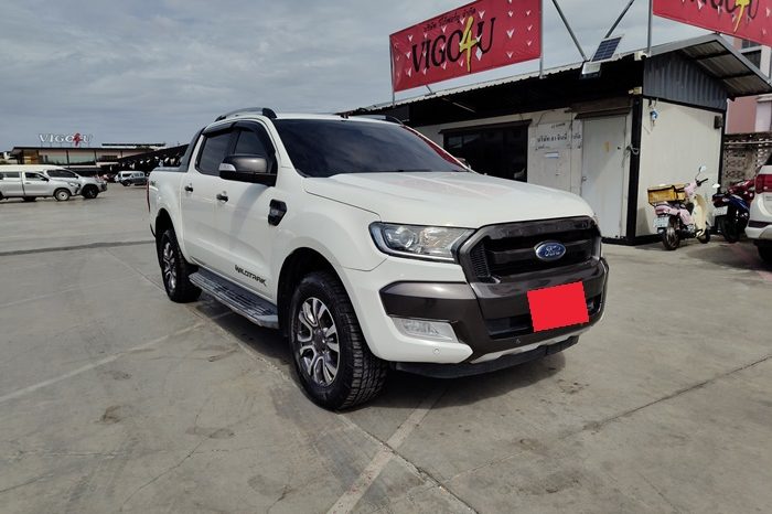 FORD 4WD 2018 3.2 AT DOUBLE CAB WHITE  7452 full