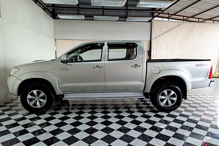VIGO 4WD 2008 3.0G MT DOUBLE CAB SILVER  6411 full