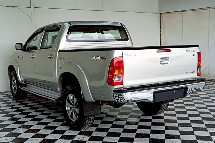 VIGO 4WD 2008 3.0G MT DOUBLE CAB SILVER  6411 full
