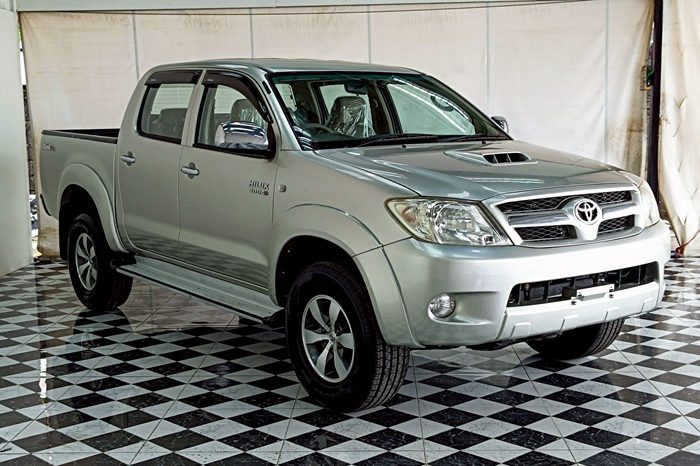 VIGO 4WD 2008 3.0G MT DOUBLE CAB SILVER  6411 full