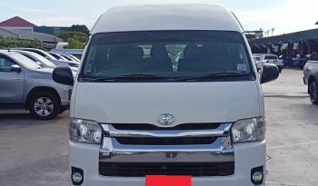 TOYOTA 2WD 2016 3.0 MT COMMUTER WHITE  7122 full