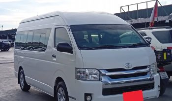 TOYOTA 2WD 2016 3.0 MT COMMUTER WHITE  7122 full