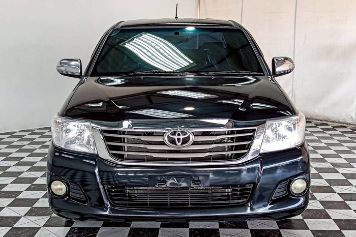 VIGO 2WD 2014 2.7E MT DOUBLE CAB BLACK  6626 full