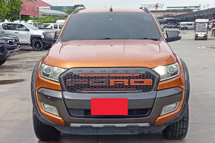 FORD 4WD 2018 3.2 AT DOUBLE CAB ORANGE  8037 full