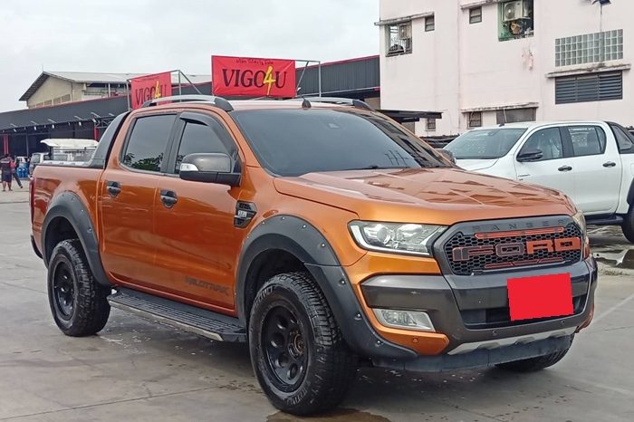 FORD 4WD 2018 3.2 AT DOUBLE CAB ORANGE  8037 full