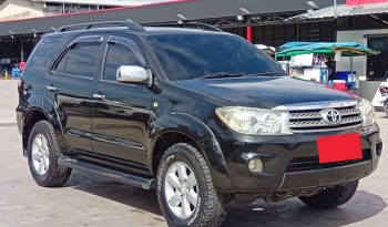 TOYOTA 2WD 2009 2.7V AT FORTUNER BLACK  806 full