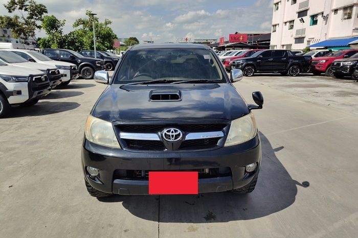 VIGO 4WD 2005 3.0G MT DOUBLE CAB BLACK  2348 full