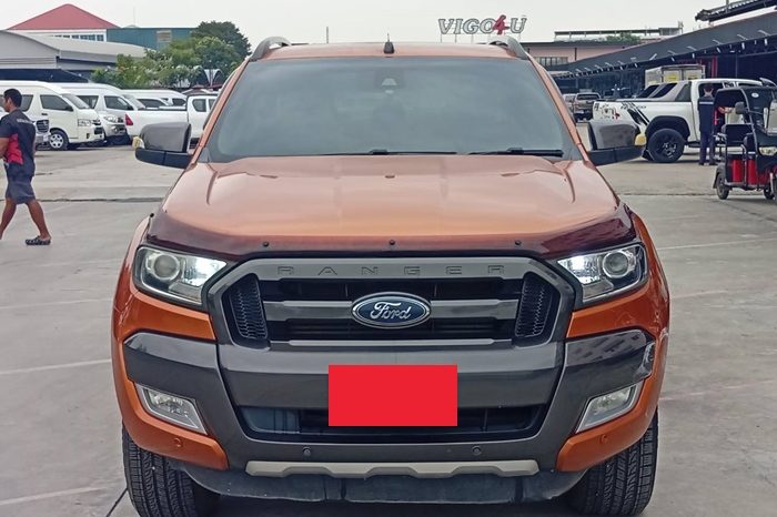 FORD 4WD 2016 3.2 AT DOUBLE CAB ORANGE  7771 full