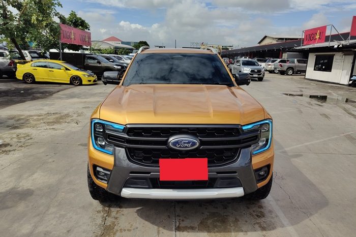 FORD 4WD 2024 3.0 AT DOUBLE CAB YELLOW  8555 full