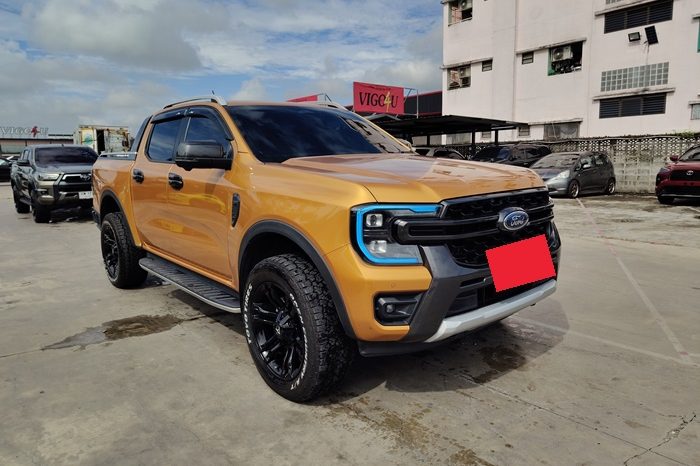 FORD 4WD 2024 3.0 AT DOUBLE CAB YELLOW  8555 full